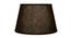 Ethel Cotton Lamp Shades (Black) by Urban Ladder - Design 1 Side View - 825202