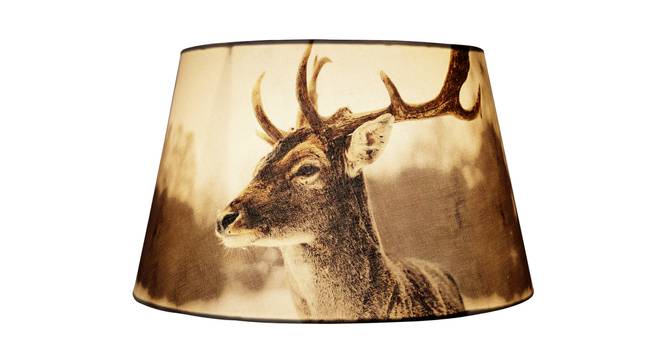 Queenie Linen Lamp Shades (multi-color) by Urban Ladder - Design 1 Side View - 825432