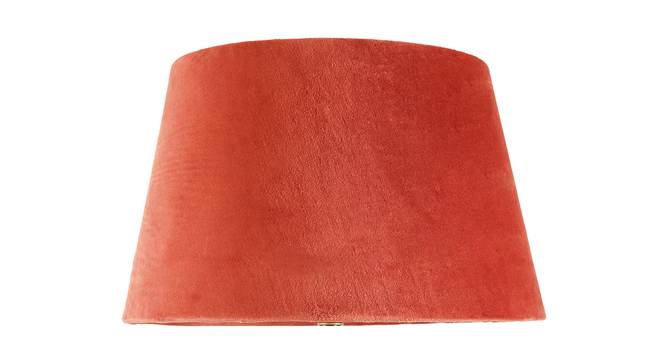 Justine Velvet Lamp Shades (Red) by Urban Ladder - Front View Design 1 - 825461