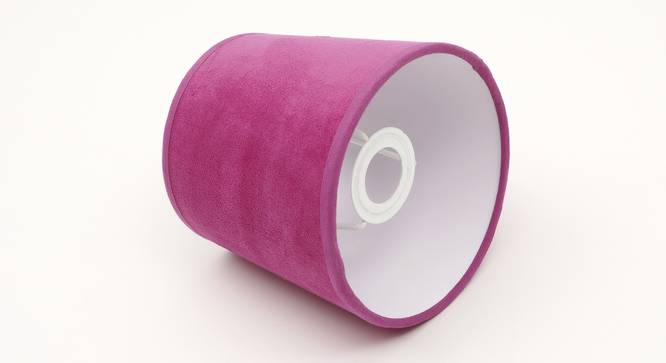 Maxine Velvet Lamp Shades (Pink) by Urban Ladder - Ground View Design 1 - 825476