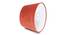 Justine Velvet Lamp Shades (Red) by Urban Ladder - Ground View Design 1 - 825484