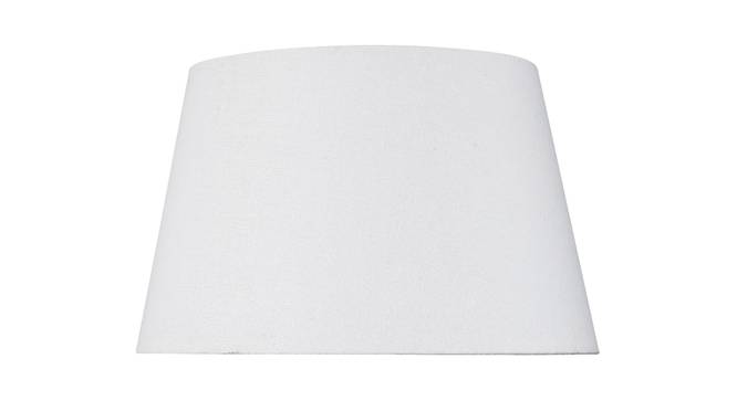 Wilma Cotton Lamp Shades (White) by Urban Ladder - Front View Design 1 - 825516