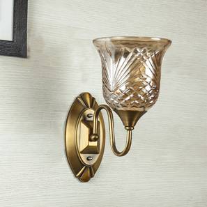 Wall Lights Collections Design Houston Glass Wall Light (Gold)
