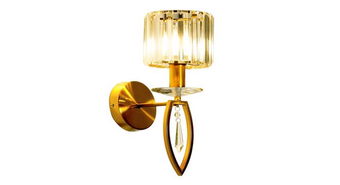 Mariel Glass Wall Lamps (Gold) by Urban Ladder - Design 1 Side View - 826352
