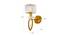 Mariel Glass Wall Lamps (Gold) by Urban Ladder - Design 1 Top Image - 826389