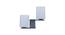 Karren Glass Wall Lamps (White) by Urban Ladder - Design 1 Side View - 826592