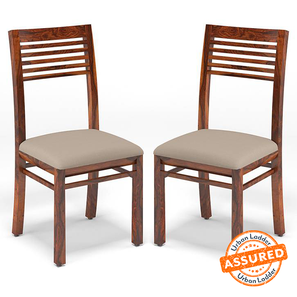 Multipurpose Dining Chairs Design Zella Solid Wood Dining Chair set of in Teak Finish