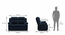 Griffin Recliner (Cobalt, Two Seater) by Urban Ladder - Dimension Design 1 - 826815