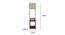 Gabrielle Beige Jute Floor Lamp with Beige Jute Base (Brown) by Urban Ladder - Design 1 Dimension - 827353