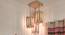 Palisade Beige Solid Wood Cluster Hanging Light (Beige) by Urban Ladder - Front View Design 1 - 827670