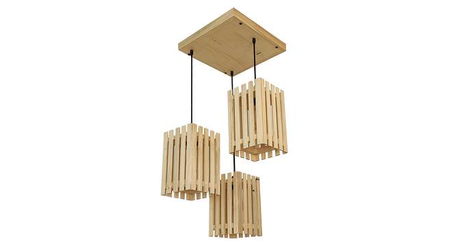 Elegant Beige Solid Wood Cluster   Hanging Light (Beige) by Urban Ladder - Design 1 Side View - 827727