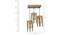 Jet Beige Solid Wood Cluster Hanging Light (Beige) by Urban Ladder - Rear View Design 1 - 827771