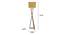 Catapult Beige Jute Floor Lamp with Beige Jute Base (Brown) by Urban Ladder - Design 1 Dimension - 828230