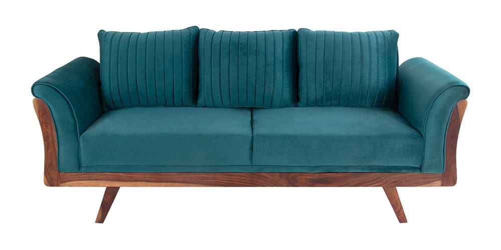 Anderson Fabric Sofa (Turquois) by Urban Ladder - - 