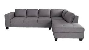 Latvia New Sectional Fabric Sofa (Grey)