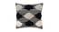 Cushion Cover Chaukadi Black (Black) by Urban Ladder - Front View Design 1 - 829137