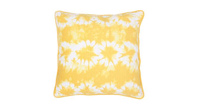 Cushion Cover Maliku Yellow (Yellow) by Urban Ladder - Front View Design 1 - 829257