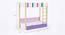 Pine Tree Bunk Bed with Drawer  Storage - White (White, White Finish) by Urban Ladder - Design 1 Dimension - 830069