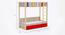 Pine Tree Bunk  Bed with Drawer Storage - Oak (Oak Finish, Oak) by Urban Ladder - Design 1 Dimension - 830072