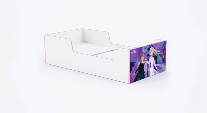 Dreampod Toddlers' Frozen Bed with  Box Storage - White (White) by Urban Ladder - Design 1 Side View - 830143