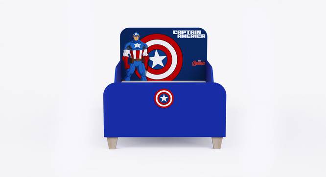 Steezy Captain America Bed - White (White) by Urban Ladder - Front View Design 1 - 830187
