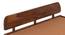 Sleigh Solid Wood Non Storage Bed (King Bed Size, PROVINCIAL TEAK Finish) by Urban Ladder - - 