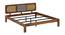Oasis Ratan Solid Wood Non Storage Bed (King Bed Size, PROVINCIAL TEAK Finish) by Urban Ladder - - 
