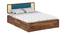 Boho Bliss Solid Wood Storage Bed (Queen Bed Size, Box Storage Type, PROVINCIAL TEAK Finish) by Urban Ladder - - 