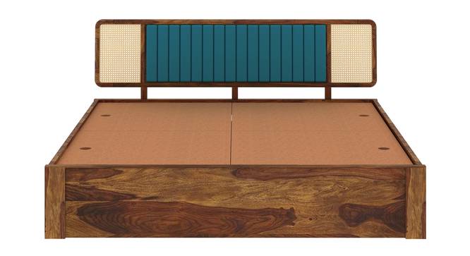 Boho Bliss Solid Wood Storage Bed (King Bed Size, Drawer Storage Type, PROVINCIAL TEAK Finish) by Urban Ladder - - 