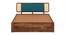 Boho Bliss Solid Wood Storage Bed (Queen Bed Size, Box Storage Type, PROVINCIAL TEAK Finish) by Urban Ladder - - 