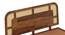 Sunburst Ratan Solid Wood Storage Bed (Queen Bed Size, Box Storage Type, PROVINCIAL TEAK Finish) by Urban Ladder - - 