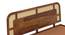 Sunburst Ratan Solid Wood Storage Bed (King Bed Size, Drawer Storage Type, PROVINCIAL TEAK Finish) by Urban Ladder - - 