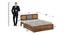 Oasis Ratan Solid Wood Storage Bed (Queen Bed Size, Drawer Storage Type, PROVINCIAL TEAK Finish) by Urban Ladder - - 