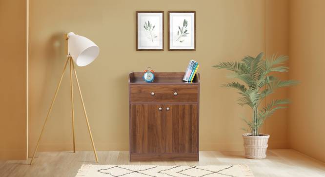 Cascade Chest Of Drawers (Walnut Finish) by Urban Ladder - Front View Design 1 - 830736
