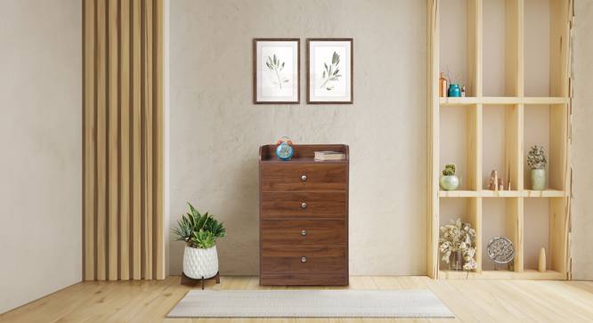 Haven Chest Of Drawers (Walnut Finish) by Urban Ladder - Front View Design 1 - 830737