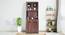 Driftwood Crockery unit (Columbian Walnut Finish) by Urban Ladder - Front View Design 1 - 830748