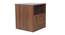 Serene Bedside Tables (Walnut Finish) by Urban Ladder - Design 1 Side View - 830751