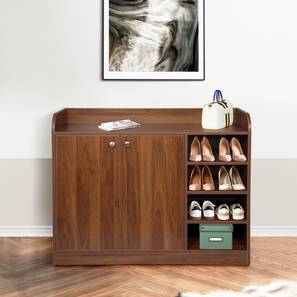 Vds Vmi Shoe Racks Design Luna Shoe Rack in Walnut