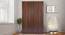 Solace Wadrobe (Columbian Walnut Finish) by Urban Ladder - Front View Design 1 - 830782