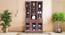 Zenith Crockery unit (Columbian Walnut Finish) by Urban Ladder - Front View Design 1 - 830785