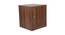 Stellar Bedside Tables (Walnut Finish) by Urban Ladder - Design 1 Side View - 830789