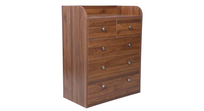 Willow Chest Of Drawers (Walnut Finish) by Urban Ladder - Design 1 Side View - 830791