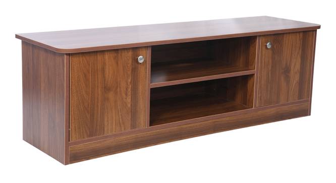 Celestial Tv Units (Walnut Finish) by Urban Ladder - Design 1 Side View - 830793