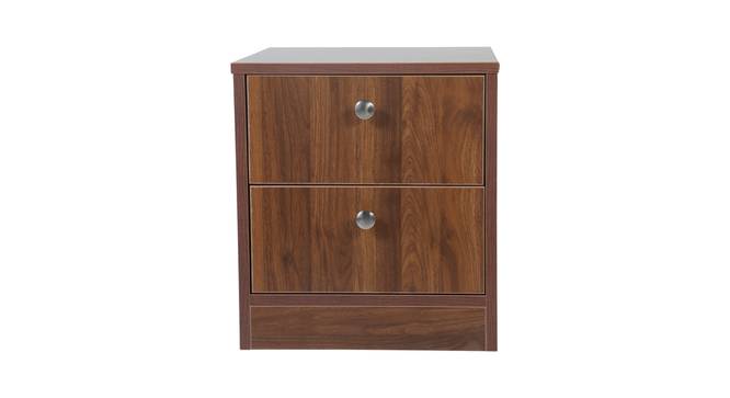 Luna Bedside Tables (Walnut Finish) by Urban Ladder - Ground View Design 1 - 830795