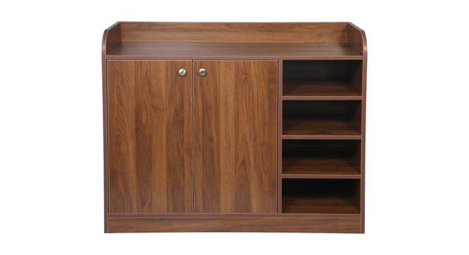 Luna Shoe Racks (Walnut Finish) by Urban Ladder - Ground View Design 1 - 830802