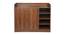 Luna Shoe Racks (Walnut Finish) by Urban Ladder - Ground View Design 1 - 830802