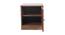 Stellar Bedside Tables (Walnut Finish) by Urban Ladder - Rear View Design 1 - 830805