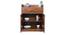 Cascade Chest Of Drawers (Walnut Finish) by Urban Ladder - Rear View Design 1 - 830806