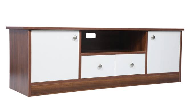 Nova Tv Units (Walnut Finish) by Urban Ladder - Design 1 Side View - 830844