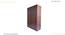 Solace Wadrobe (Columbian Walnut Finish) by Urban Ladder - Design 1 Side View - 830848